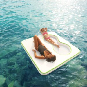 raft havuzlu yüzer platform