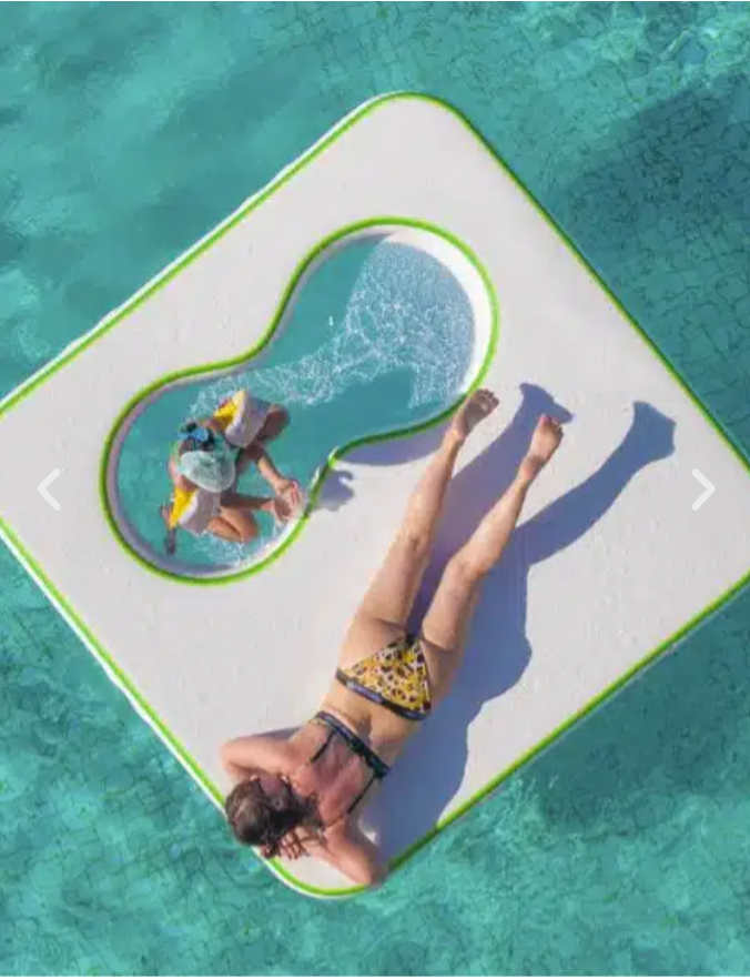 Raft Havuzlu Yüzer Platform - Görsel 2